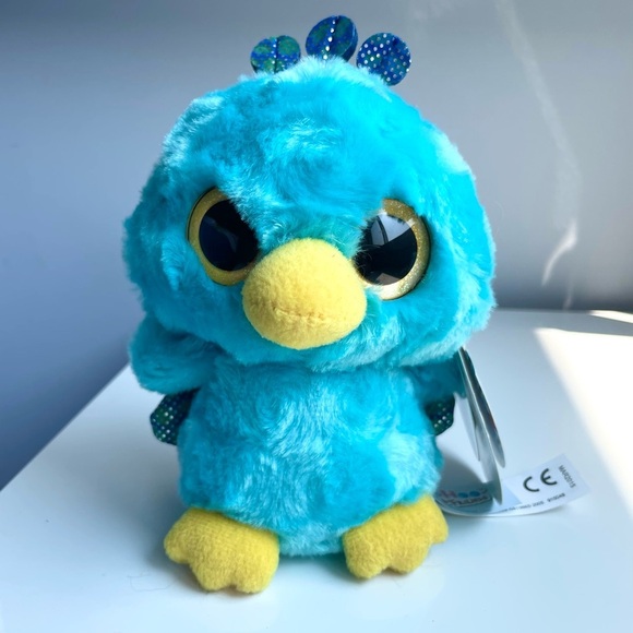 YooHoo & Friends 5” Plush Sparkly Peacock - Picture 3 of 7